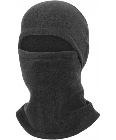 Sherpa Hood Ski Mask, Balaclava Wind-Resistant Winter Face Mask, Fleece Ski Mask for Men and Women, for Skiing Riding K104_bl...