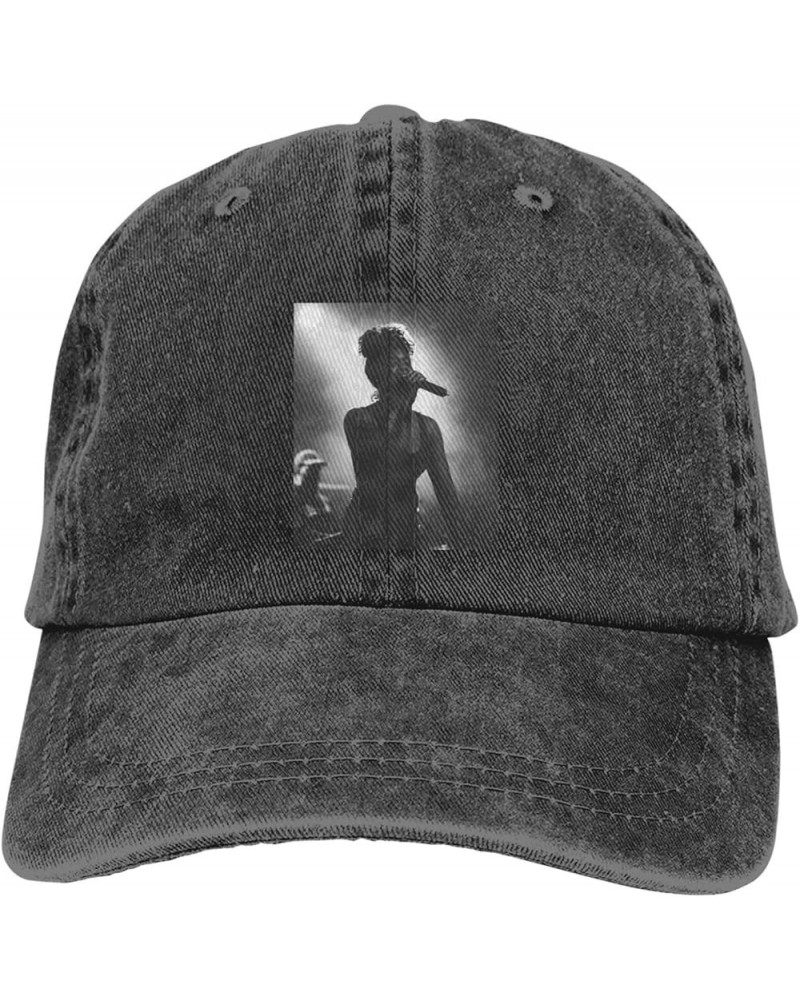 Ari Music Lennox Hat Adjustable Washed Denim Hat Men Women Casquette Fashion Versatile Baseball Cap Black Black $9.33 Basebal...