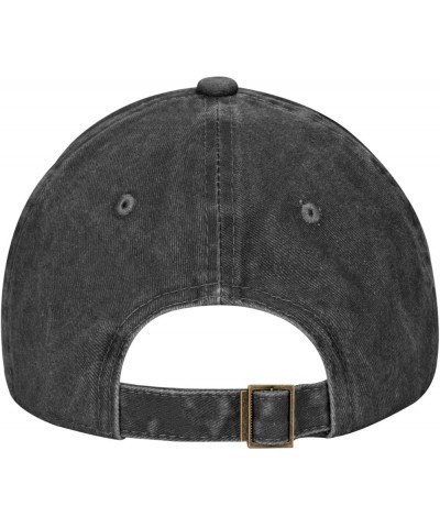 Ari Music Lennox Hat Adjustable Washed Denim Hat Men Women Casquette Fashion Versatile Baseball Cap Black Black $9.33 Basebal...