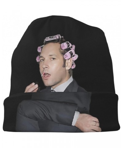 Paul Rudd Knit Hat Men Women Winter Warm Slouchy Skull Cap for Jogging Cycling Unisex $8.97 Skullies & Beanies