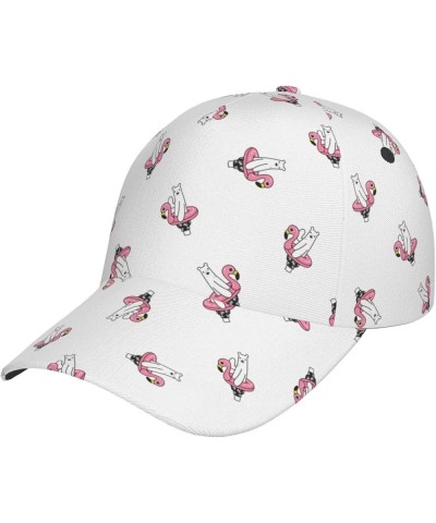 Cute Dog Baseball Cap Men Women - Classic Adjustable Plain Hat Cute Bear6 $23.42 Baseball Caps