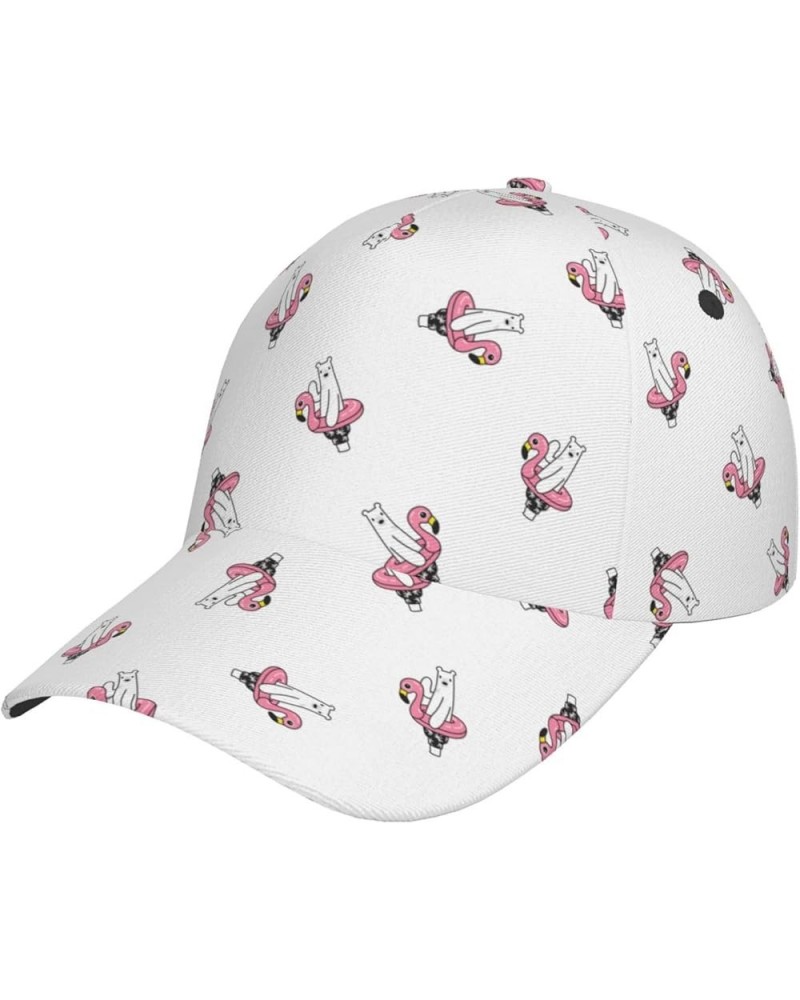 Cute Dog Baseball Cap Men Women - Classic Adjustable Plain Hat Cute Bear6 $23.42 Baseball Caps