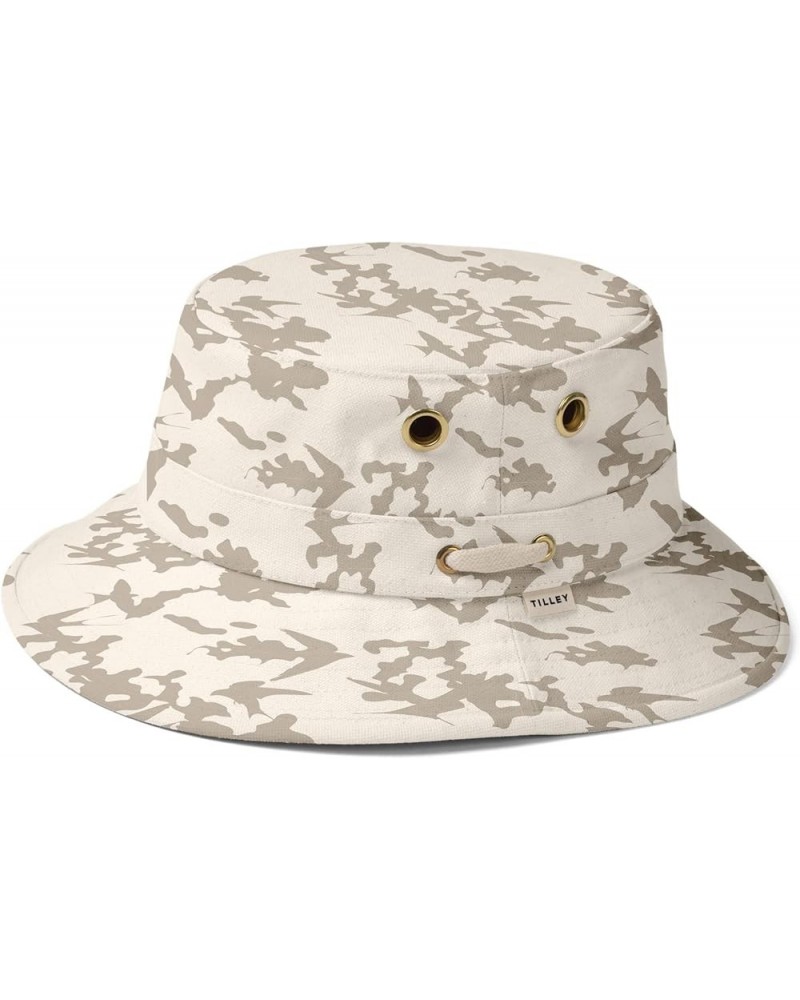 The Iconic T1 Bucket Hat Cream/Tan Camo $28.42 Bucket Hats