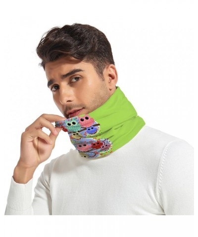 Men's Cold Weather Neck Gaiter, Cotton Velvet Lining Gaiter Mask, Neck Warmer Multi 5 $10.19 Scarves