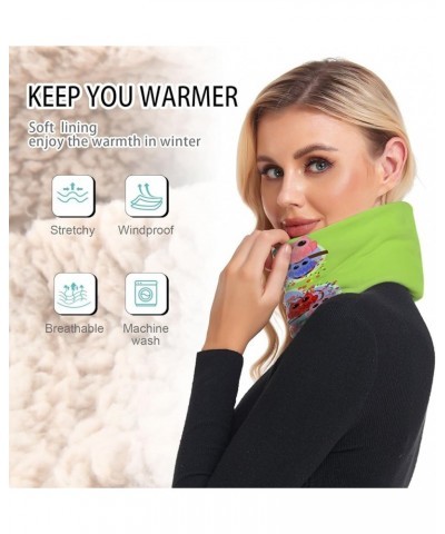 Men's Cold Weather Neck Gaiter, Cotton Velvet Lining Gaiter Mask, Neck Warmer Multi 5 $10.19 Scarves