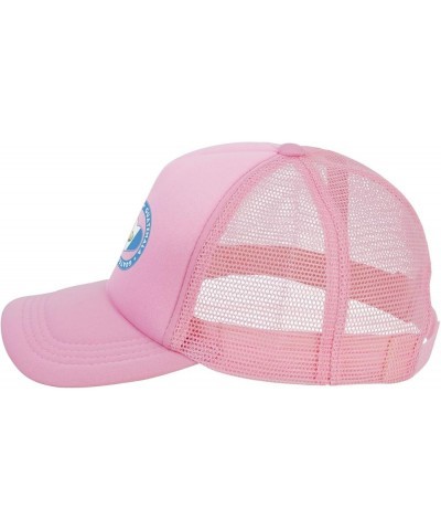 Guatemala Flag Baseball Cap Casual Man's Womans Golf Hat Adjusting Solid Color Mesh Golf Hat Pink $10.93 Baseball Caps