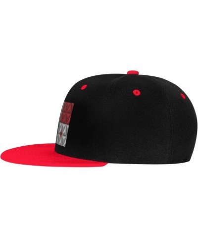 Panama Flag with Polygonal Effect Snapback Hat for Men Women Baseball Cap Trucker Flat Bill Hats Dad Caps Red $12.12 Baseball...