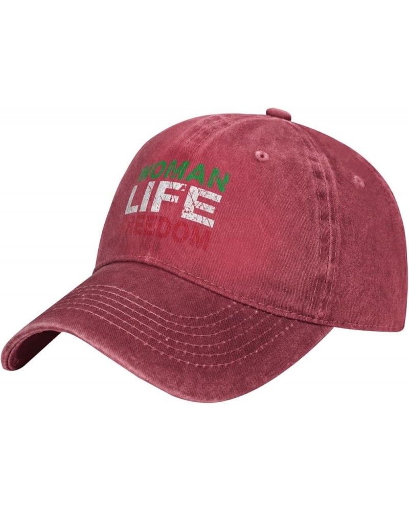 Woman Life Freedom Iran Rise with The Woman Flag Cowboy hat Women Baseball Cap Men Hats Sun Hat Dad Hat Trucker hat Black Red...