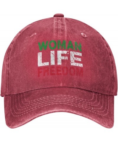 Woman Life Freedom Iran Rise with The Woman Flag Cowboy hat Women Baseball Cap Men Hats Sun Hat Dad Hat Trucker hat Black Red...