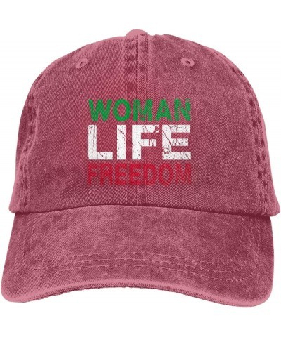 Woman Life Freedom Iran Rise with The Woman Flag Cowboy hat Women Baseball Cap Men Hats Sun Hat Dad Hat Trucker hat Black Red...