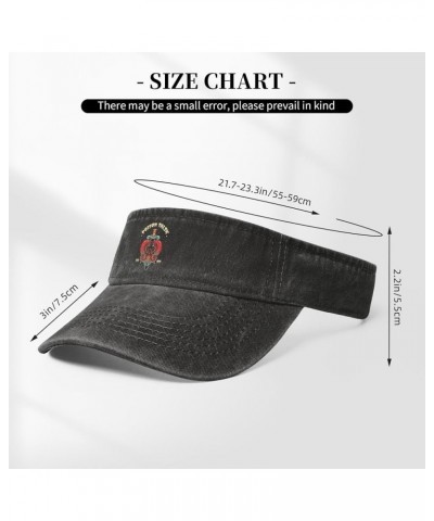 Fierce Snake Sun Visor Hats for Women Men Sun Hat Cotton Golf Hat Vintage Baseball Cap Black $12.32 Visors