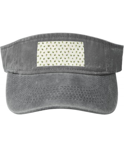 Avocado Sun Visor Hats,Open Top Hat for Women and Men,Fishing-Hats,Adult Sunscreen Visor Cap Gray $13.99 Visors