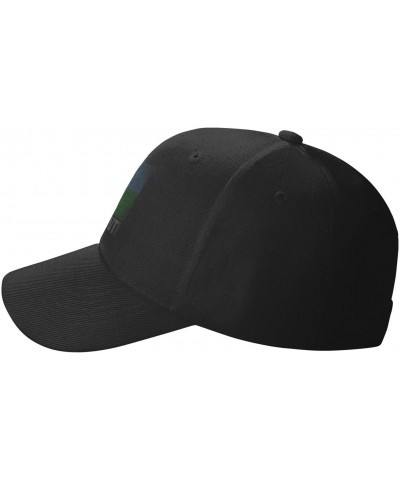 Retro Djibouti Flag Classic Duckbill Caps for Stylish Sun Protection Black $14.33 Baseball Caps