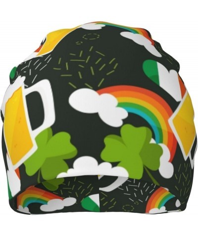 St. Patrick's Day Women Beanie Winter Warm Beanies Men Casual Skullies Outdoor St. Patrick's Day28 $10.99 Skullies & Beanies