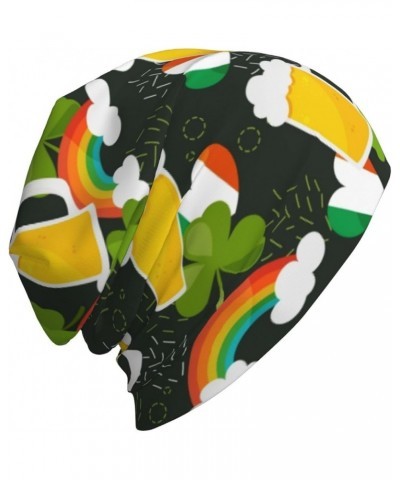 St. Patrick's Day Women Beanie Winter Warm Beanies Men Casual Skullies Outdoor St. Patrick's Day28 $10.99 Skullies & Beanies