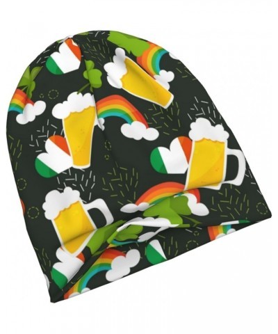 St. Patrick's Day Women Beanie Winter Warm Beanies Men Casual Skullies Outdoor St. Patrick's Day28 $10.99 Skullies & Beanies