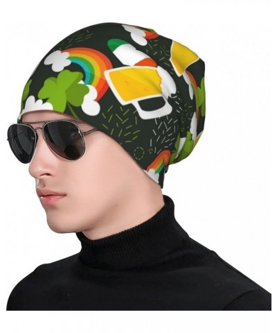 St. Patrick's Day Women Beanie Winter Warm Beanies Men Casual Skullies Outdoor St. Patrick's Day28 $10.99 Skullies & Beanies