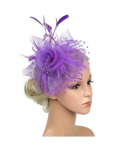 Bridal Great Headpiece YP Pearl Flapper Headband Party Gatsby Headband 2 Headband 1 Count (Pack of 1) Purple $7.04 Headbands