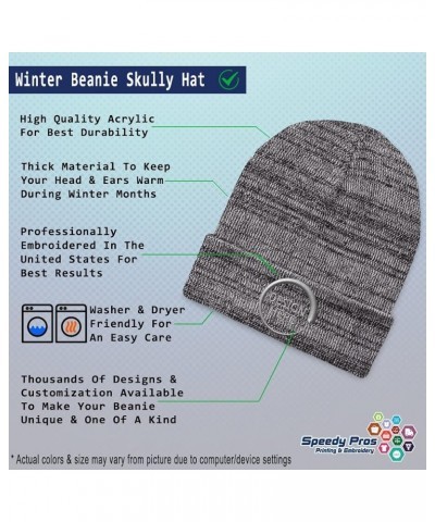 Beanies for Men Super Papa Embroidery Letters Winter Hats for Women Acrylic Skull Cap 1 Size Heather Grey Design Only $11.21 ...