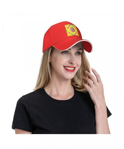 Smiley Lychee Picture Casual General Baseball Cap Black : Comfortable, Light Red $13.31 Baseball Caps