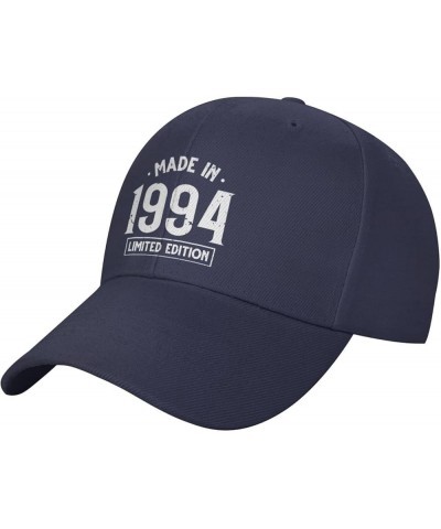 Made in 1994 Limited Edition Hat Black Baseball CapFashion Cool Navy Blue $13.64 Baseball Caps