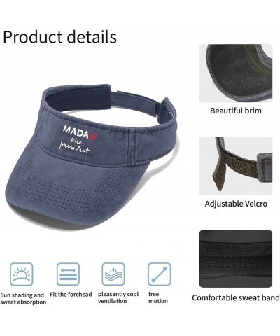 Sun Visor Hat Sun Visors for Women Sun Visor with Designs Midterm Elections Visor Sun Caps Navy $7.41 Visors