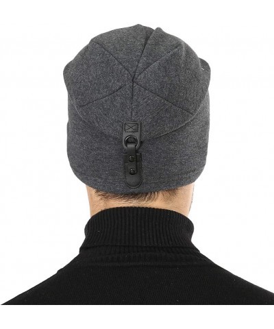 Winter Beanie for Men & Women Skull Cap Warm Hat Lined Toboggan Knit Outdoor Sport 3-dark Grey $9.43 Skullies & Beanies