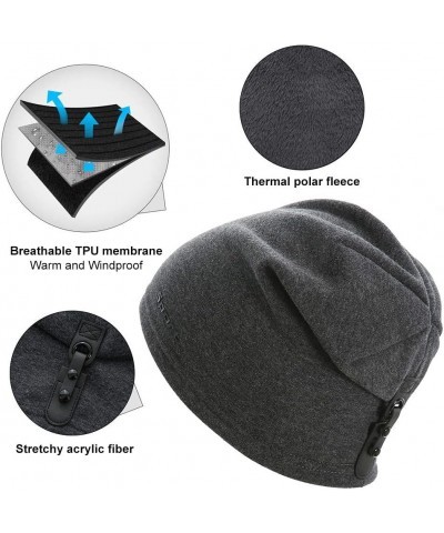 Winter Beanie for Men & Women Skull Cap Warm Hat Lined Toboggan Knit Outdoor Sport 3-dark Grey $9.43 Skullies & Beanies