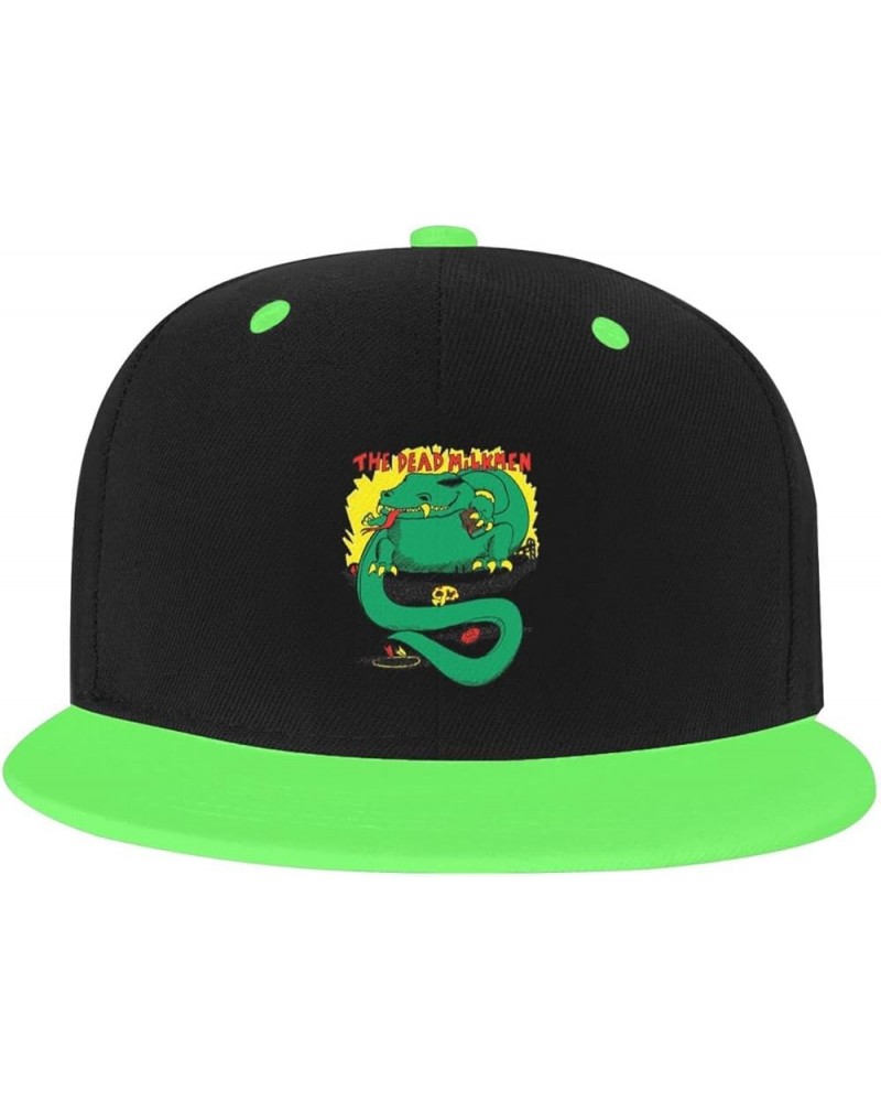 Dead Milkmen Hip Hop Hat Boys Baseball Cap Maiden Baseball Football Unisex Dad Hat Green $11.49 Baseball Caps