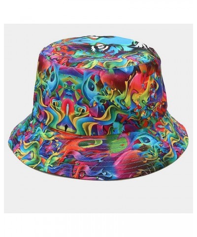 Sun Hat for Women's Basin Sunshade Women's Bucket Hat Fisherman's Hat Hat Outdoor Fashion Printing Baseball Caps Purple $8.14...