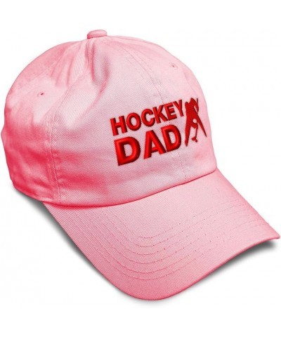 Custom Soft Baseball Cap Hockey Dad Embroidery Sister Sibling Twill Cotton Sis Dad Hats for Men & Women Coral Design Only $12...