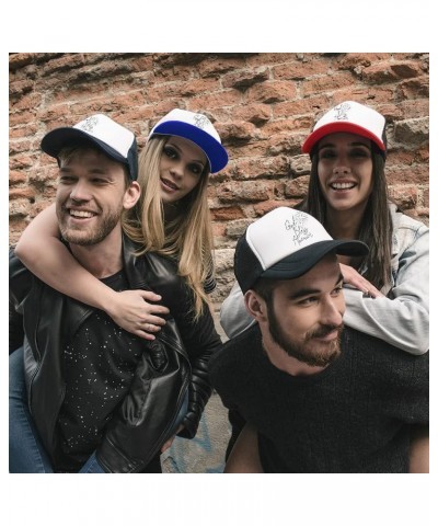 Trucker Hat God Bless American Us History State Festival America Polyester White Design Only $11.00 Baseball Caps