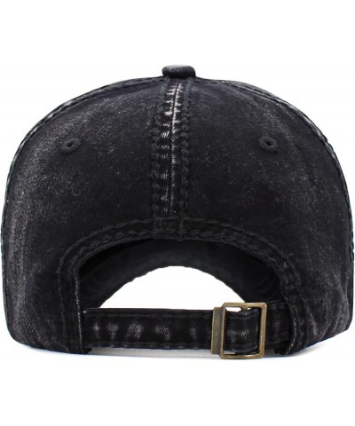 Ride Caps Collection Distressed Baseball Cap Dad Hat Adjustable Unisex Black Ride Distressed Ballcap $11.99 Baseball Caps