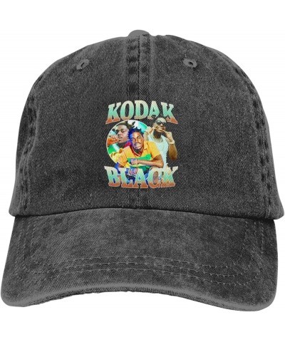 Cowboy Hat Baseball Cap Vintage Washed Unisex Adjustable Hat Black Black $11.96 Cowboy Hats