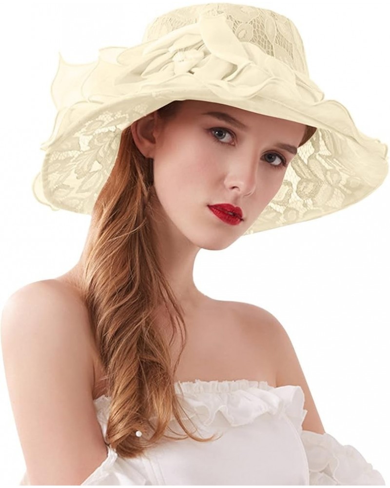 Solid Color Sunhat Shopping Travel Lady BLVD Hat 2-beige $12.07 Sun Hats