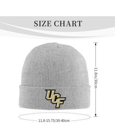 UCF Knights Beanie Hat for Men and Women Winter Warm Hats Knit Slouchy Thick Skull Cap Gray $7.15 Skullies & Beanies