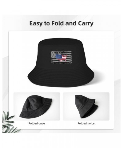 Pro America Anti Biden Stay Cool and Stylish with Our Trendy Bucket Hats - Perfect for Summer Fun and Outdoor Adventures Blac...