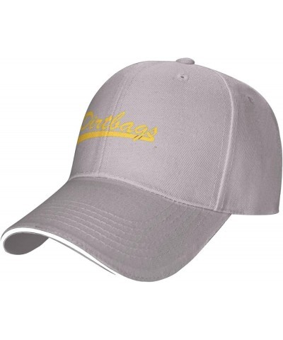 Long Beach State Dirtbags Sandwich Cap Unisex Classic Baseball Capunisex Adjustable Casquette Dad Hat Gray $8.85 Baseball Caps