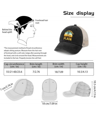 Disc Golf hat My Retirement Plan hat Grandpa Gifts Hats for Womens Baseball Caps Classic Washed Ball Allblack $9.89 Baseball ...