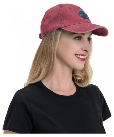 Lil Music Dicky Baseball Cap Vintage Classic Denim Hat Classic Unisex Leisure Adjustable Low Profile Black Red $13.40 Basebal...