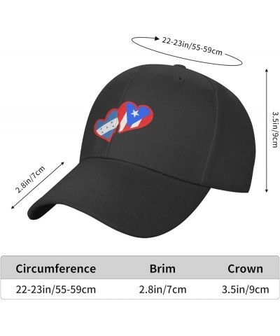 Baseball Cap for Men Women Adjustable Classic Dad Hat Trucker Cap for Running Outdoor Activities Snapback Hat Hearts Honduras...