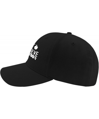 I Believe in You Hats Runners Hat AllBlack Running Hat Men Gifts for Her Cycling Caps Allblack $10.80 Sun Hats