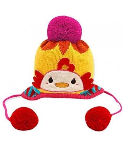 Baby Wool Knitted Cap Winter Hat Baseball Caps Yellow/Blue/Pink/Red/Sky Blue $9.08 Baseball Caps