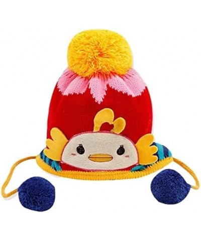 Baby Wool Knitted Cap Winter Hat Baseball Caps Yellow/Blue/Pink/Red/Sky Blue $9.08 Baseball Caps