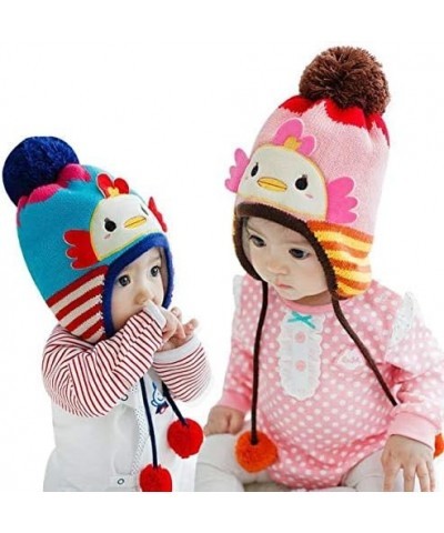 Baby Wool Knitted Cap Winter Hat Baseball Caps Yellow/Blue/Pink/Red/Sky Blue $9.08 Baseball Caps