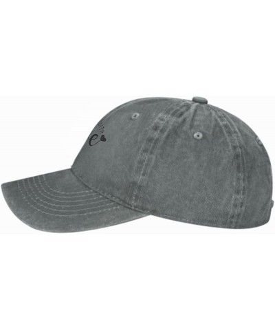 Trucker Caps Baseball Cap with Your Text Funny Baseball Cap Made With Love Inscription Lettering Gray3 $9.48 Baseball Caps