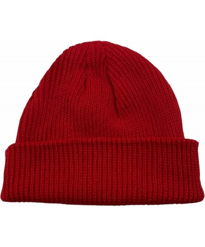 Mini Fisherman Beanie Red $6.58 Skullies & Beanies