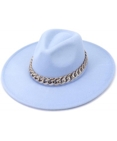 Orange Fedora Cap Brim Water Drop Top Thick Chain Accessories Stage Performance Banquet Prom Jazz Hat 5 $17.97 Fedoras