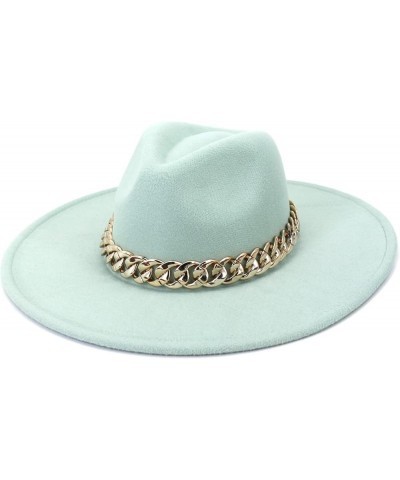 Orange Fedora Cap Brim Water Drop Top Thick Chain Accessories Stage Performance Banquet Prom Jazz Hat 5 $17.97 Fedoras