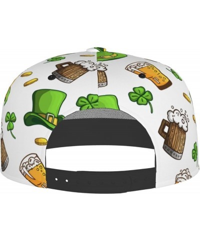 St. Patrick's Day Baseball Cap, Flat Brim Trucker Hat, Buckle Adjustable St. Patrick's Day15 $17.07 Baseball Caps